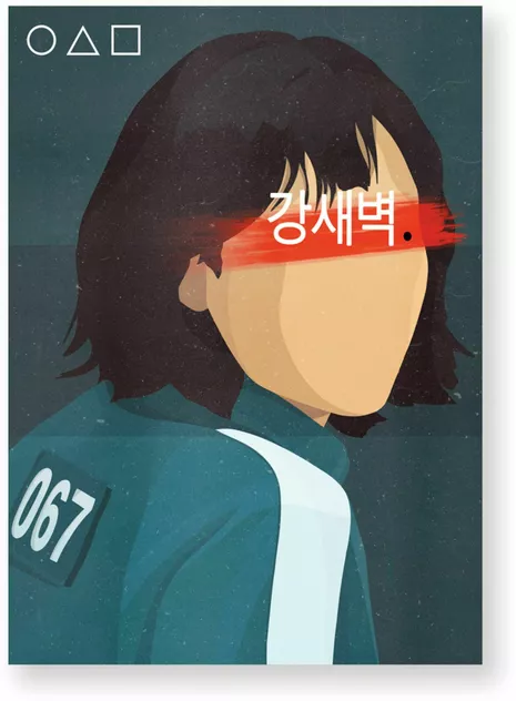 Poster Kang Sae Byeok 30 x 40 cm - Hugoloppi