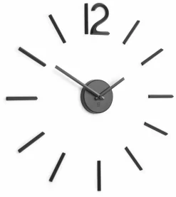 Blink Black Aluminum Wall Clock - Umbra