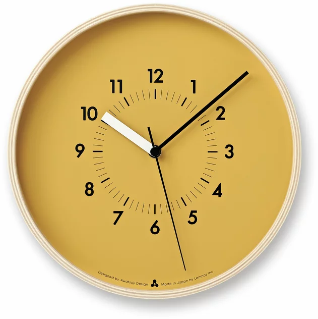AWA Soso Yellow Clock - Lemnos