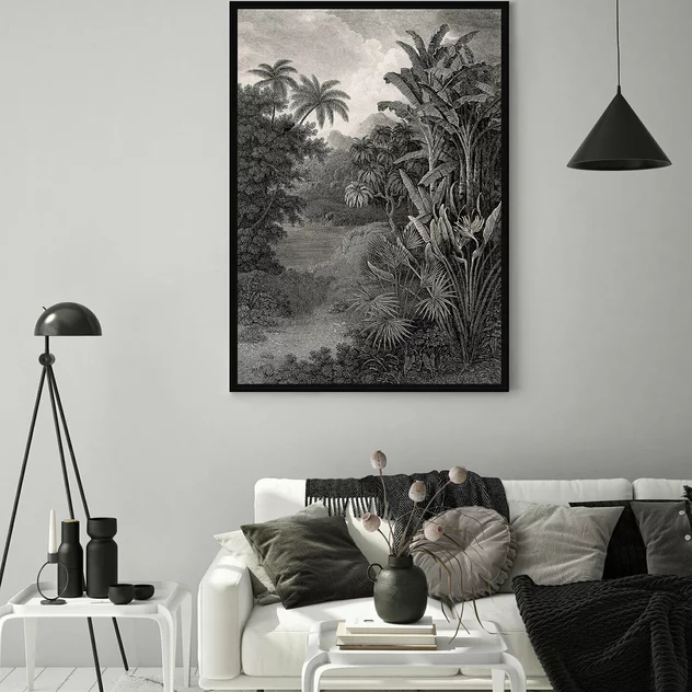 PÔDEVACHE Framed Canvas 65 x 92,5 cm Yucatan - Pôdevache - Image 2