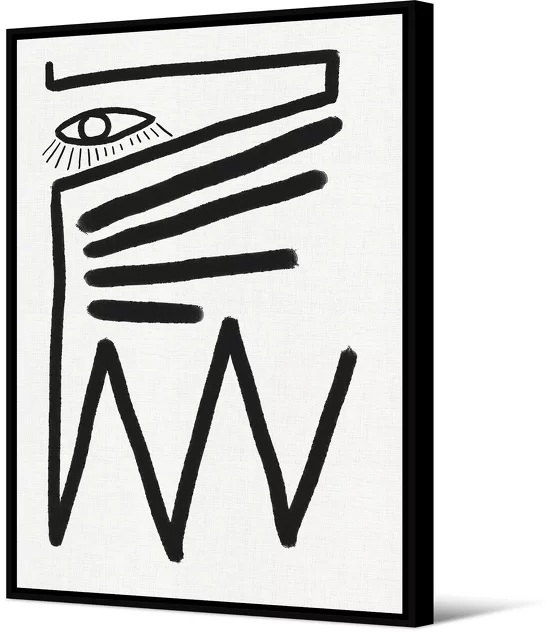 PÔDEVACHE Framed Canvas 50 x 70 cm Neo - Pôdevache