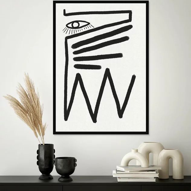 PÔDEVACHE Framed Canvas 50 x 70 cm Neo - Pôdevache - Image 2