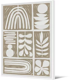 Blue-shaker Framed Canvas Chewing Gum #2 40 x 60 cm - Blue Shaker - Image 6