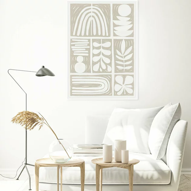 PÔDEVACHE Framed Canvas 50 x 70 cm Eole - Pôdevache - Image 2