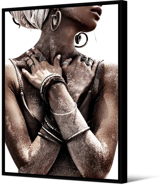 PÔDEVACHE Framed Canvas 80 x 120 cm Donga - Pôdevache