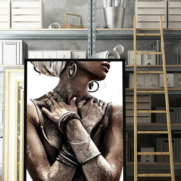 PÔDEVACHE Framed Canvas 80 x 120 cm Donga - Pôdevache - Image 2