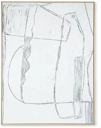 Framed Artwork 'Natural Blues' 107X127Cm - HKliving - Image 4