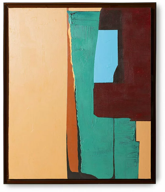 Framed Artwork 'Natural Blues' 107X127Cm - HKliving