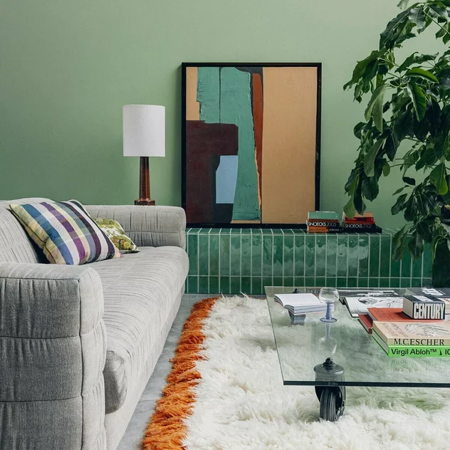 Framed Artwork 'Natural Blues' 107X127Cm - HKliving - Image 2