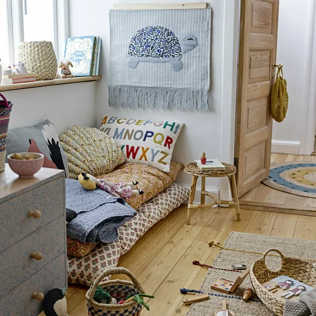 Marry Wall Decor Green Cotton - Bloomingville Mini - Image 2