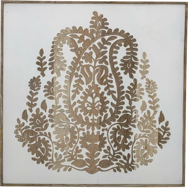 Nevil Wall Decor White Mango - Bloomingville