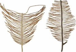 Enok Wall Decor Brown Blechnaceae - Bloomingville