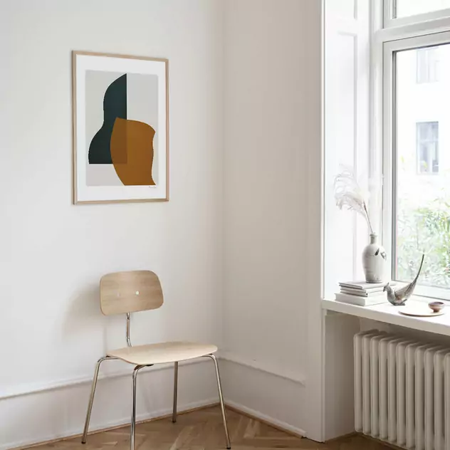 Berit Mogensen Lopez Overlap Poster 50 x 70 cm - The Poster Club - Image 2