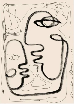 Poster LouLou Avenue Tribu 03 50 X 70 cm - The Poster Club