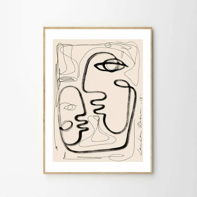 Poster LouLou Avenue Tribu 03 50 X 70 cm - The Poster Club - Image 2