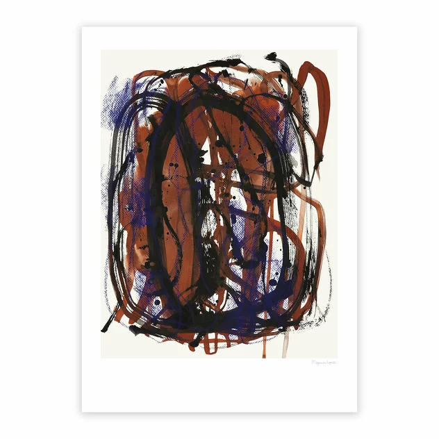 Poster Berit Mogensen Lopez Mixed Media 30 x 40 cm - The Poster Club