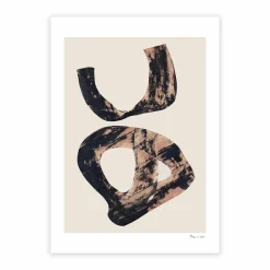 Berit Mogensen Lopez Painted Papercut Poster 50 x 70 cm - The Poster Club