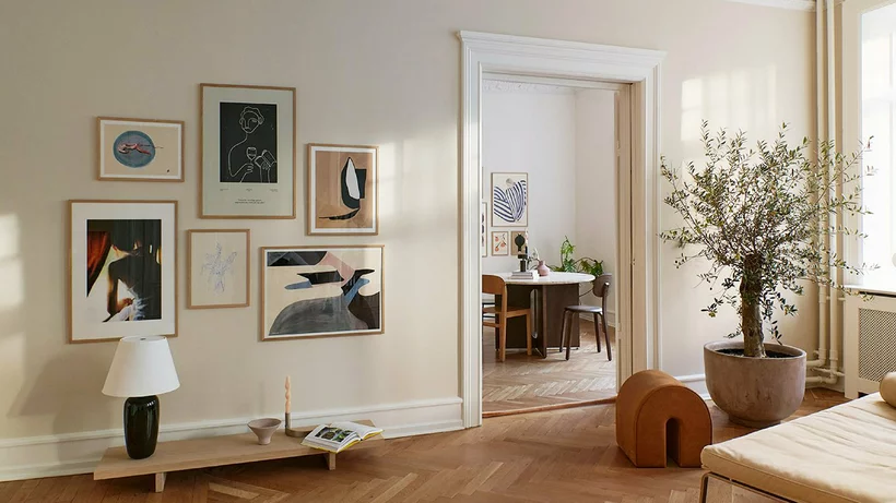 Poster Berit Mogensen Lopez Soft Lines 02 50 X 70 cm - The Poster Club - Image 3