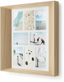 Natural Paulownia Wood Photo Frame 10x15 Cm Lookout - Umbra