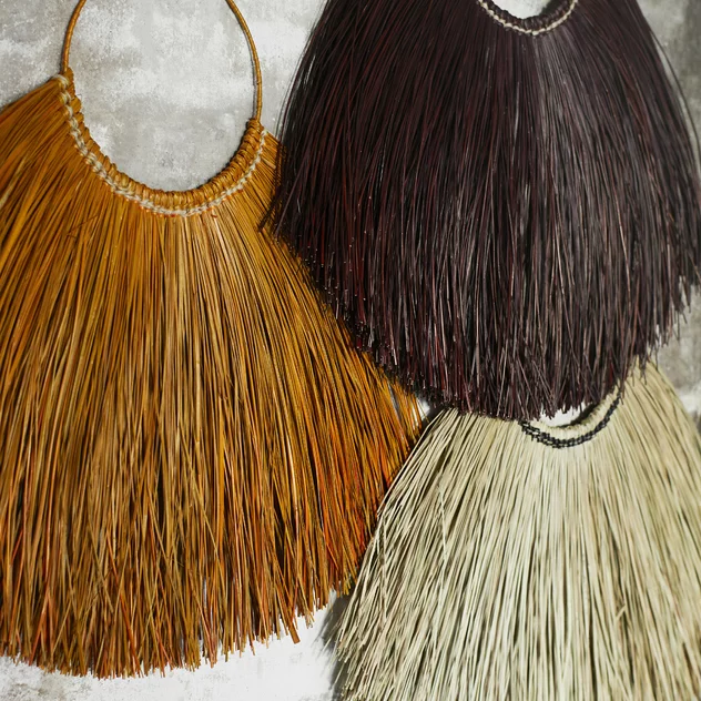 Brown Sea Rush Wall Decor - Madam Stoltz - Image 2