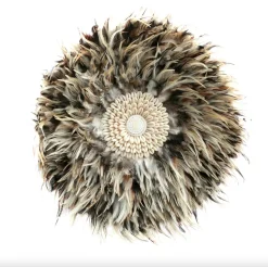 M The Coast Juju Wall Decoration Grey Brown - Bazar Bizar