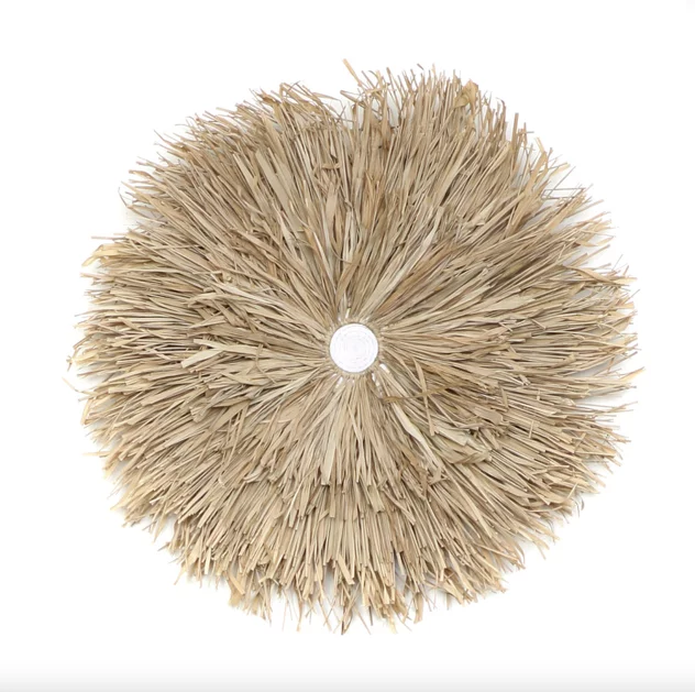 Raffia Wall Decoration - Bazar Bizar