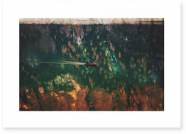 Poster Embrun Framed Moebe Oak A2 - Le Renard - Image 6