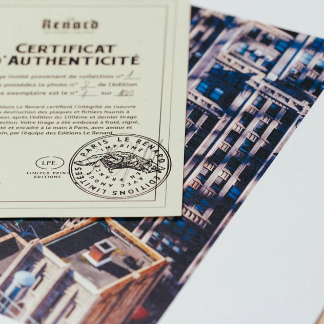 Poster Skyscraper Framed Moebe Oak A2 - Le Renard - Image 2