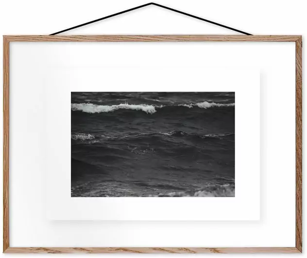 Poster Embrun Framed Moebe Oak A2 - Le Renard