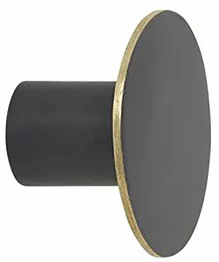 Double Hook In Black Brass Curvature - Ferm Living - Image 5