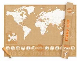 Map South America 100x80 - Blue-Shaker - Image 6