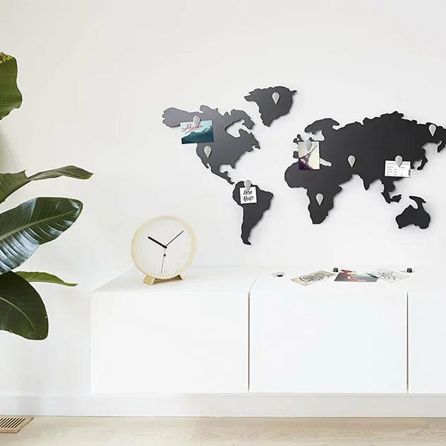 Magnetic World Map Mappit - Umbra - Image 2