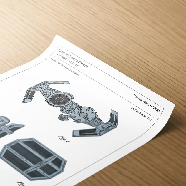 Poster 40x30 Cm Star Wars - L'Affiche Technique - Image 2