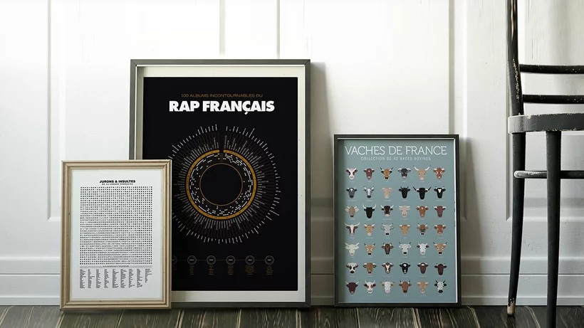 French Rap Compilation Poster - La Majorette à Moustache - Image 3