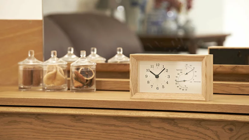 Awa Toki White Clock - Lemnos - Image 3