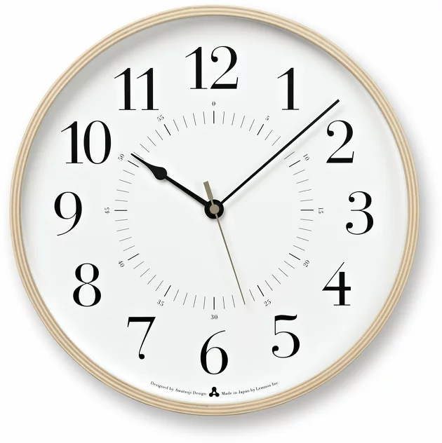 Awa Toki White Clock - Lemnos