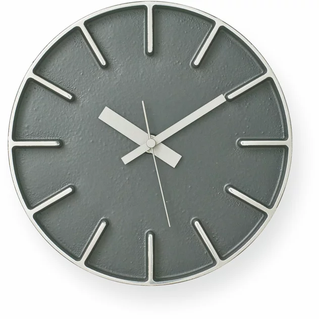 Black Clock 18 cm Edge - Lemnos