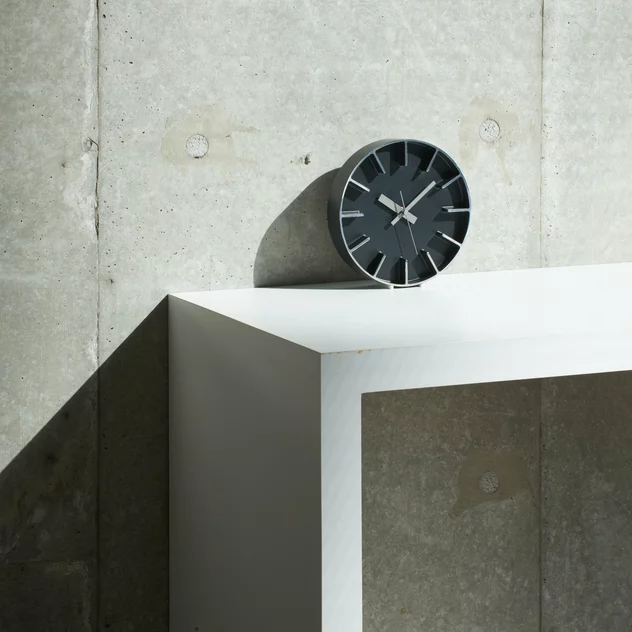 Black Clock 18 cm Edge - Lemnos - Image 2