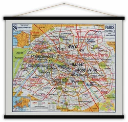 Berlin Map 100x80 - Blue-Shaker - Image 7