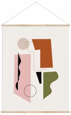 Wall Hanging Concerto Rose 68 x 90 cm - Shandor