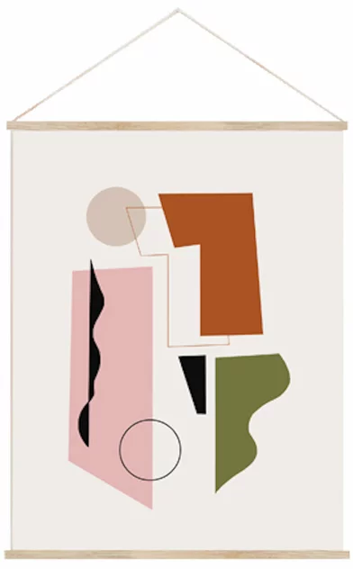 Wall Hanging Concerto Rose 68 x 90 cm - Shandor