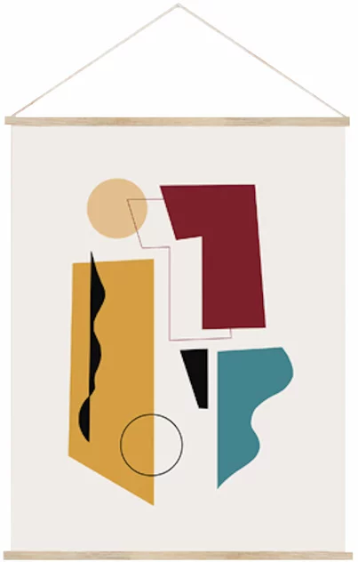 Ochre Concerto Hanging 68 x 90 cm - Shandor