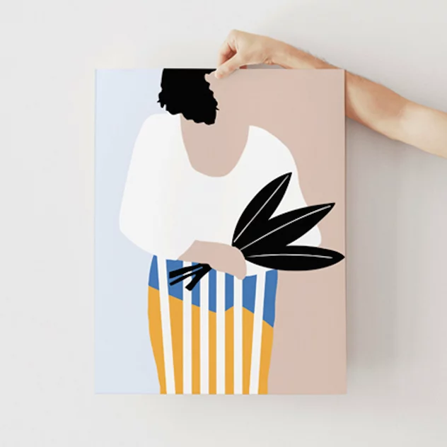 Displays Woman With Bouquet A3 - Shandor - Image 2