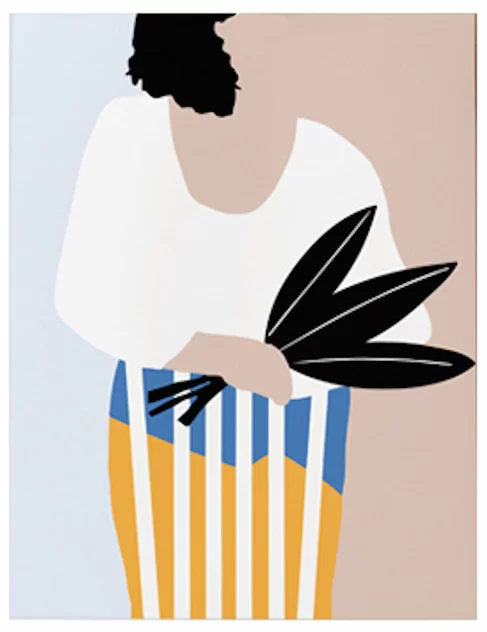 Displays Woman With Bouquet A3 - Shandor